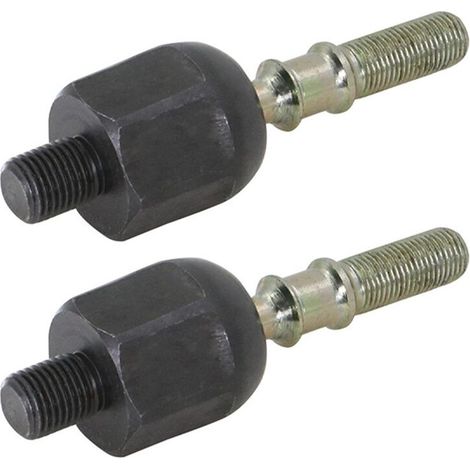 Due cremagliere di sterzo interne con testa a sfera 101880201 sono adatte per golf cart e sono applicabili ai modelli G&E Club Car del 1997.