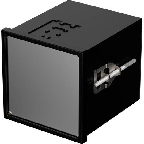 Bopla NGS 9610 UNINORM-EINSCHUBGEH. Alloggiamento da incasso per pannello 96 x 96 x 109.5 Nero (RAL 9005) 1 pz. (1/2)