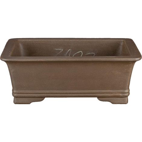 Vaso per bonsai rettangolare in gres 24x16x8,5 cm - 2862
