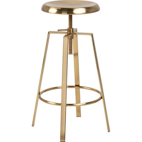 Goose Barhocker goldfarben.