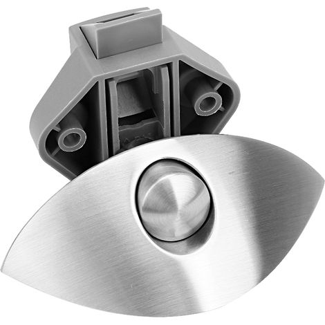 Loquet de porte à bouton-poussoir en forme de demi-lune, poignée de meuble, verrou de porte d'armoire de camping-car (1/5)