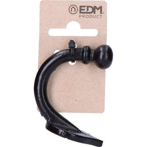 Colgador base lanza h° negro edm (1/3)