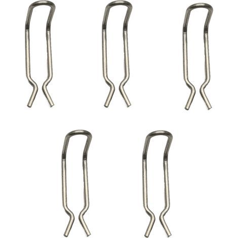 Eigenmarke – Packung mit 5 kurzen Federclips aus Edelstahl 304 für Kärcher K-Serie
