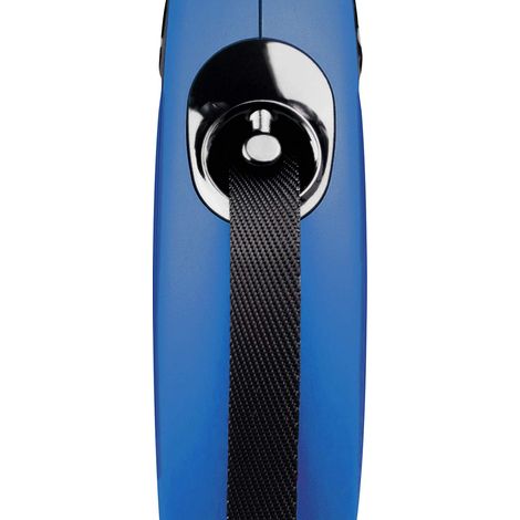 Laisse New Classic M Tape 5 m blue Flexi CL20T5-251-BL-20