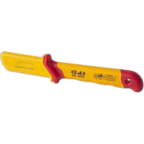 Couteau isolé 1000v - OE 0836 - CLAS Equipements (1/4)