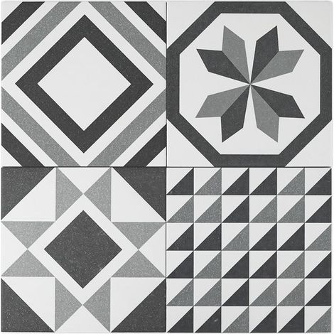 Carrelage Hydraulique London Mix 20x20 cm (1/5)