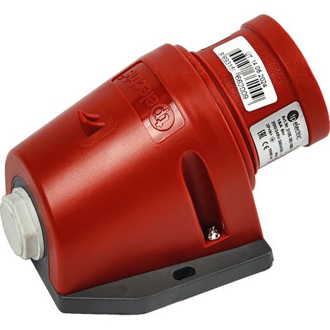 Spina per montaggio superficiale FAZ CEE crossover 5P 16A 400V IP44 alimentazione (1/5)