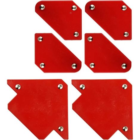 Magnetischer Schweißwinkel 4,5-11,5 kg Magnet 6 Stück 45° 90° (1/4)