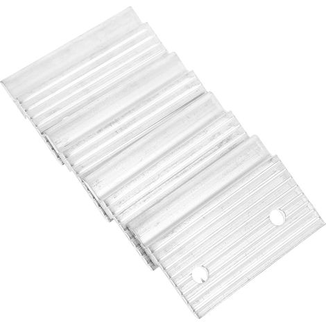 Healeved Lot de 4 supports cadres photo en aluminium, hauteur réglable et design élégant, pour ronds (1/5)