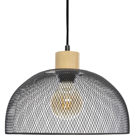 Pendelleuchte im Loft-Stil ZELLY, Ø 30 cm (1/4)