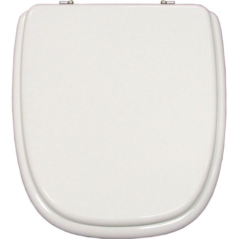 Tapa y asiento inodoro, blanco, EROS MDF. Compatible VENEZA, CONCORDE, CALYPSO, ÁRIES (1/3)