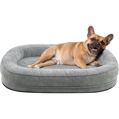 Panier Chien Moyen Taille, Coussin Chien Orthopedique et Dehoussable (1/5)