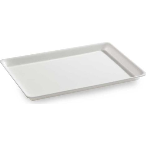 Plat en Plexiglas à pâté Blanc 295x195x17mm - Matériel CHR Pro