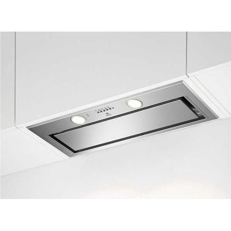 Hotte filtrante encastrable Electrolux LFG719X inox 77 cm 700 m³/h LED Hob2Hood (1/5)
