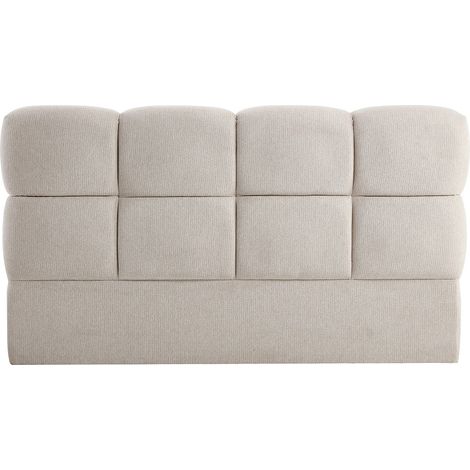 Tête de lit 160 cm - Tissu texturé - Beige - DAMADO de Pascal Morabito