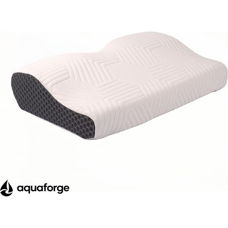 Almofada Cervical Ergonómica Espuma Viscoelástica Respirável 50 x 30 x 10 cm (1/5)