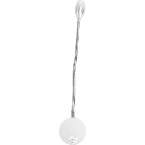 Applique Murale LED Flexible pour Lecture Lampe Chevet avec Bras (1/5)