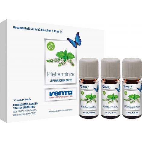Venta Taoasis Bio-Ölset 3x10ml Pfefferminzgrasöl