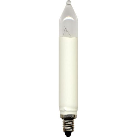Lot de 2 bougies de rechange pour guirlande lumineuse E10 3 W/8 V (1/5)
