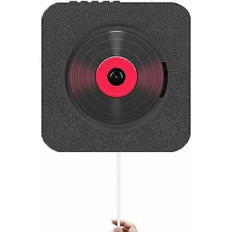 Wall Mounted Cd Player Surround Sound Fm Radio Bluetooth Usb Mp3 Disk Portable Music Player Remote Control Stereo Speaker Home (1/3)