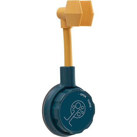 Support de pommeau de douche à ventouse pour salle de bain pour support mural de douche amovible (bleu) (1/5)