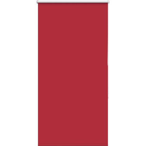 Maison Exclusive - Store enrouleur occultant rouge largeur du tissu 80,7 cm