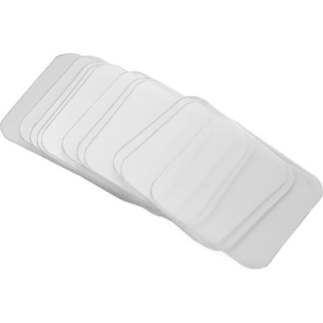 Ruban adhésif double face 20 pièces, carré lavable, transparent, portable, fixation pour flacon de parfum (1/5)