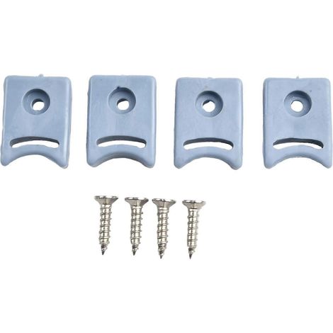 Ensemble de 4 roulettes excentriques pour porte de douche G16-25,5 mm, système de roulement amélioré pour portes coulissantes de salle de bain (1/5)