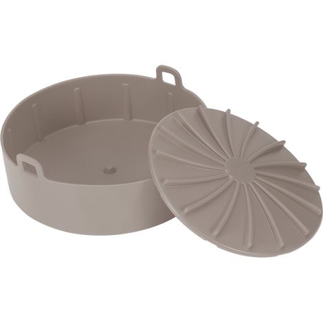 Moule en silicone pour friteuse à air, tapis de cuisson pour pain et gâteau, panier de cuisson pour autocuiseur, accessoire de cuisine pour café (1/5)