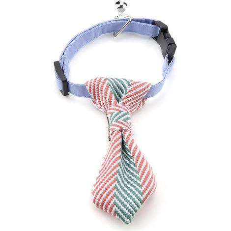 Noeud Papillon Pour Chien Et Chat - Coton Réglable Doux - Accessoire Mode Pour Animaux De Compagnie - Vert Taille S (1/5)