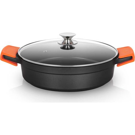 Olla Aluminio 32cm 5,9L Cacerola ORBEGOZO CDB 1032   Tapa inclui (1/5)