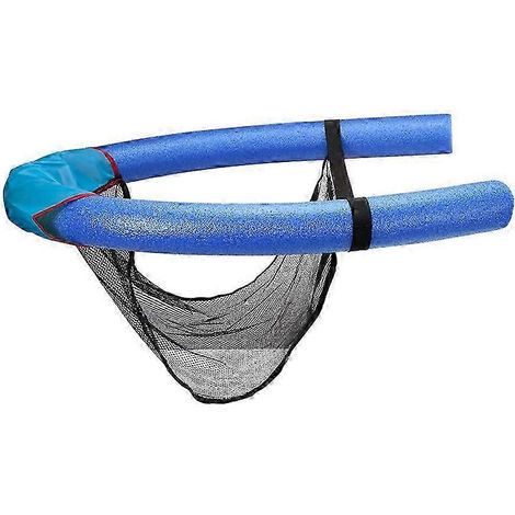 Chaise flottante pour piscine, siège de piscine flottant, chaise en mousse, tige solide pour l'apprentissage de la natation par les enfants (bleu) (1/4)