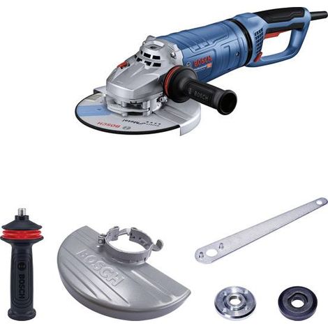 Bosch – Meuleuse angulaire 230 mm 2700 W – Moteur puissant pour meulage métal et pierre – Vitesse 6500 min-1 – Poignée Vibration Control (1/5)