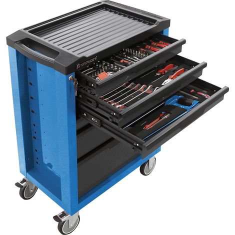 FRANKEL kaiserkraft, Servante d'atelier avec 145 outils, avec (1/5)