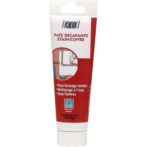 Geb Pasta decapante stagno rame Tube 125 ml per saldatura