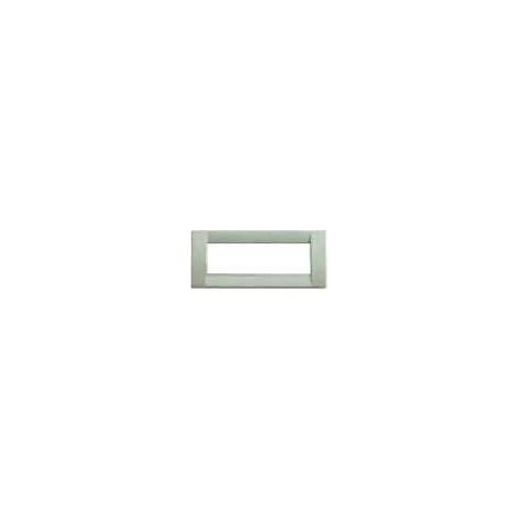 Placca Classica 6M Metallo Sabbia ( VIMAR cod. 16736.09 )