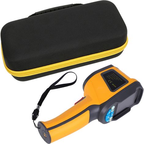 Caméra thermique infrarouge portable HT-02D, écran couleur 1024p, résolution 32x32, thermomètre visuel pour diagnostic électrique et bâtiment, outil de mesure de température (1/5)