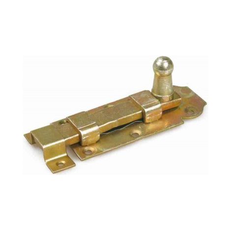 MASIDEF-MOBILIA-CATENACCIO A TRAVERSO mm100x45 ZINCATO GIALLO