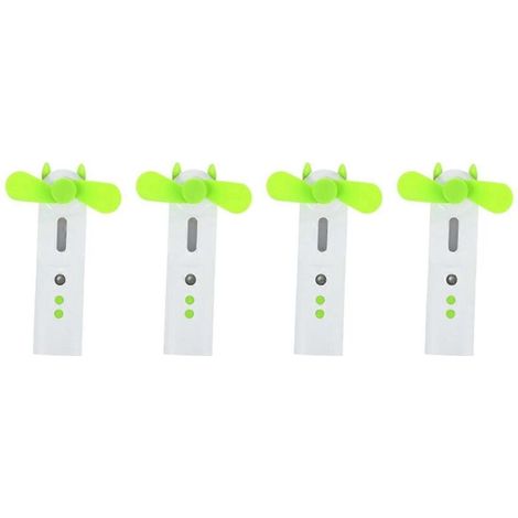 Mini ventilateur USB rechargeable avec brumisateur d'eau - Ventilateur de poche rafraîchissant (1/5)
