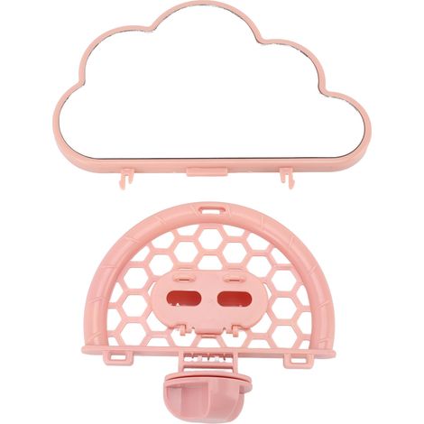 Bird Mirror with Perch Stand Multifunctional Interactive Stylish Look Sturdy Structure Bird Cage Perch Stand Toy (1/3)