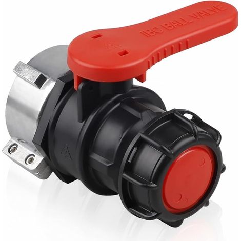 Adaptateur pour cuve IBC (75×75×143 mm), vanne/robinet, DN50 (1/4)