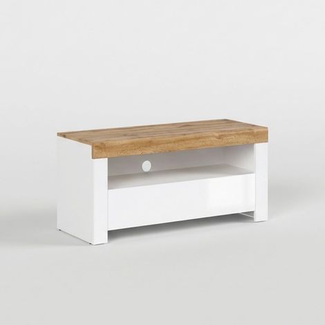 TV-Lowboard Holten mit Schublade und offenem Fach (1/4)
