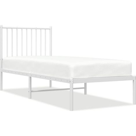 Maison Exclusive - Estructura cama sin colchón con cabecero metal (1/5)