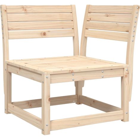 Maison Exclusive - Garten-Ecksofa 73x73x78 cm Massivholz Kiefer
