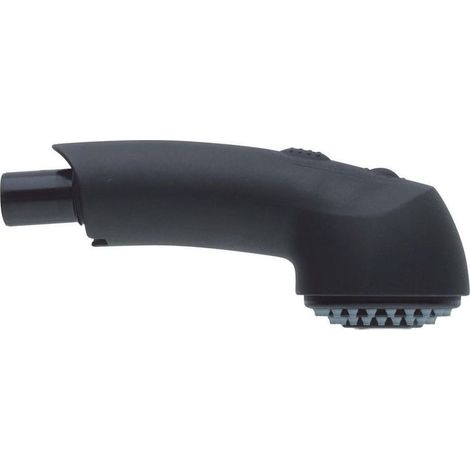 GROHE Spülbrause 46312, Umstellung: Mousseur/Brausestrahl, automatische Rückstellung auf Mousseur, für Spültischbatterien, 33 727, 33 707, 33 933, schwarz/softschwarz (1/3)