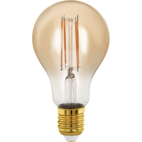 Lampe LED E27 dimmable, ampoule Edison à incandescence Golden Vintage (1/5)