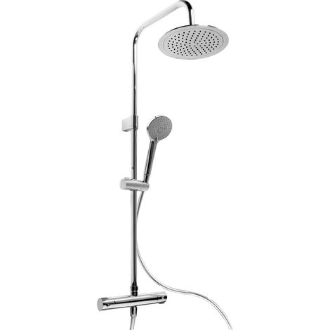Colonna doccia mix angel con termostatico cromo tonda (1/5)