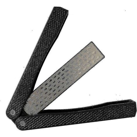 Affûteur diamant double face, pierre à aiguiser manuelle à grain fin/gros 400/600 B-dt (1/4)