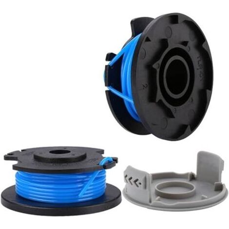 Pair Bobine Fil pour Ryobi One+ RAC124 AC14RL3A OLT1823 1832 RLT1825 1830 18V 24V 40V Pièces de Rechange Coupe Bordure (2 pièces) (1/5)