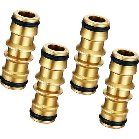 4 Raccords 1 2 Pouce pour Tuyau Arrosage Jardin, Adaptateur Robinet avec Connexion Flexible pour Système Irrigation et Distribution Eau (1/5)